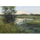 РЕПРОДУКЦИИ НА КАРТИНИ Пейзаж с езерце (1883)